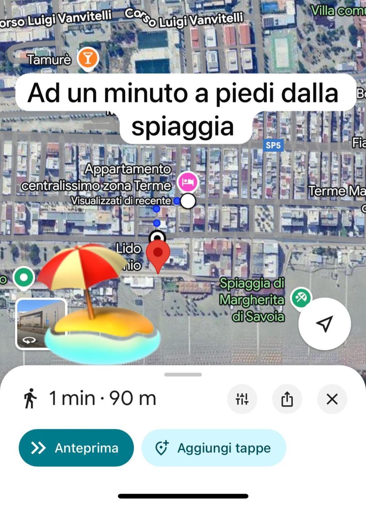 Appartamento Centralissimo Zona Terme Margherita Di Savoia Luaran gambar